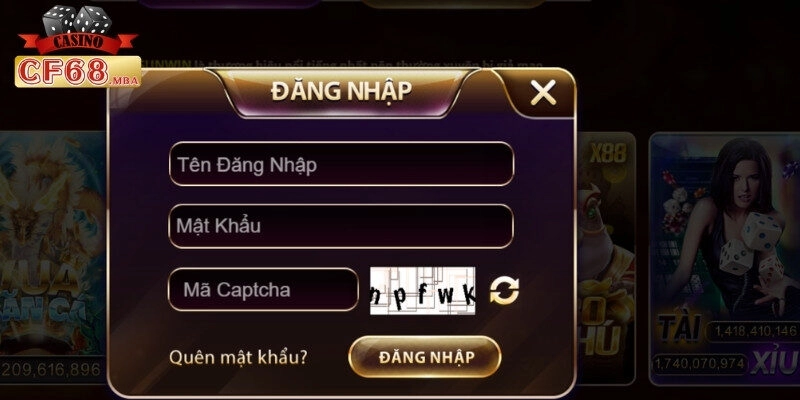 Hướng dẫn chi tiết các bước nạp tiền Cf68 an toàn, đơn giản