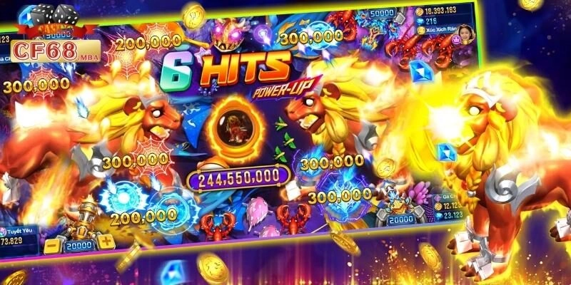 Điểm thu hút ở bắn cá xu vàng 777
